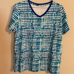 Kim Rogers Perfectly Soft Short Sleeve V-Neck